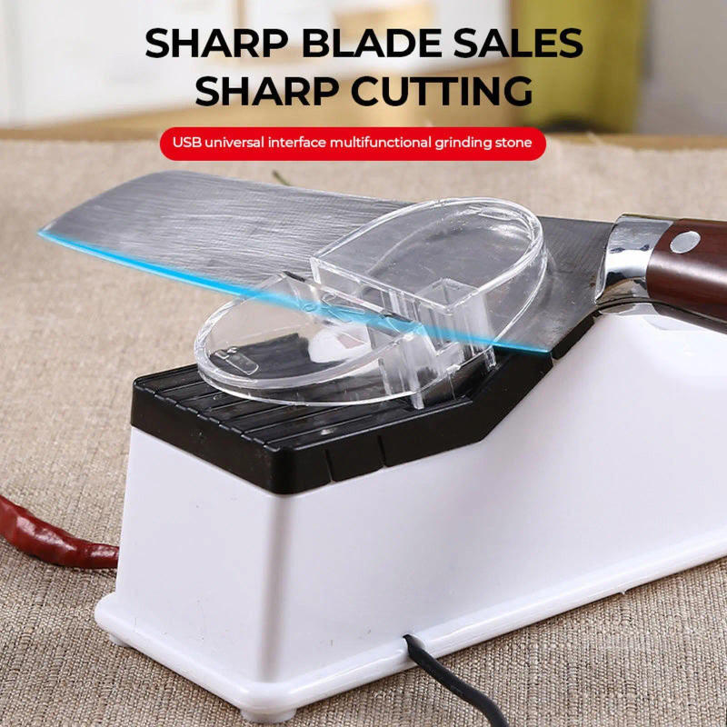Description Picture 3 of itemElectric Knife Sharpener, Professional Knife Sharpener 5 Second for Quick Sharpening and Polishing, Cutter Scissors Gadgets