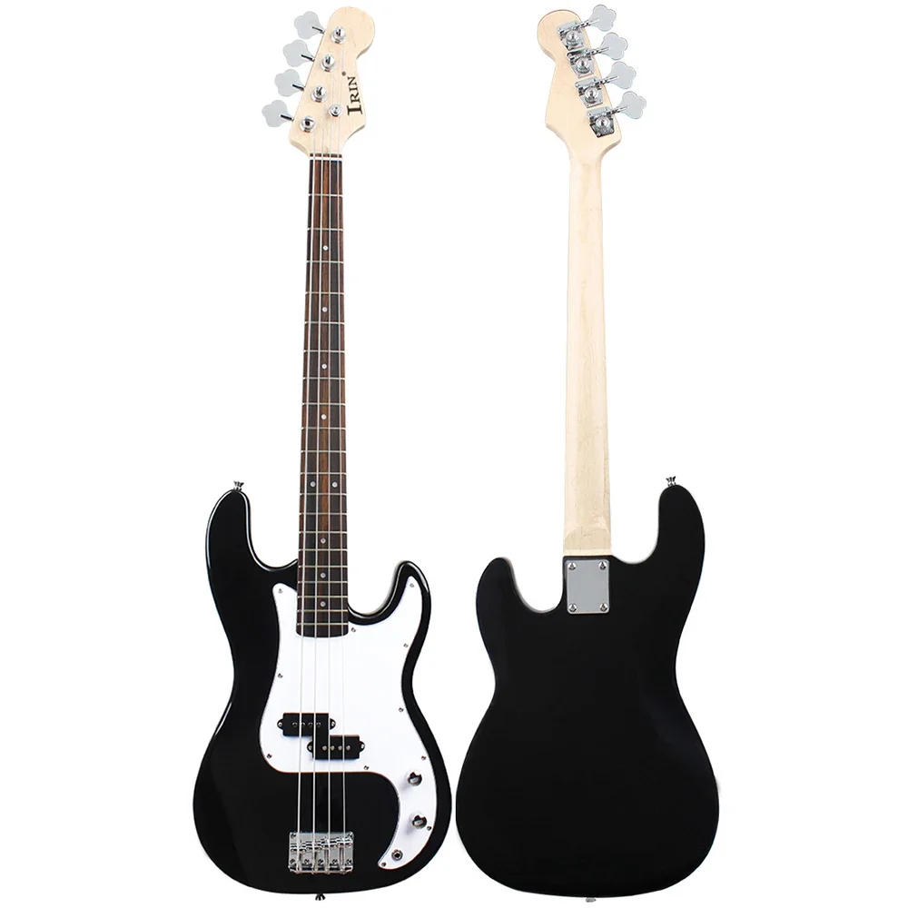 Description Picture 5 of itemIRIN 4 Strings Electric Bass Guitar 20 Frets Rosewood Fingerboard Maple Body Bass Guitar With Wrenches Cable Parts & Accessories