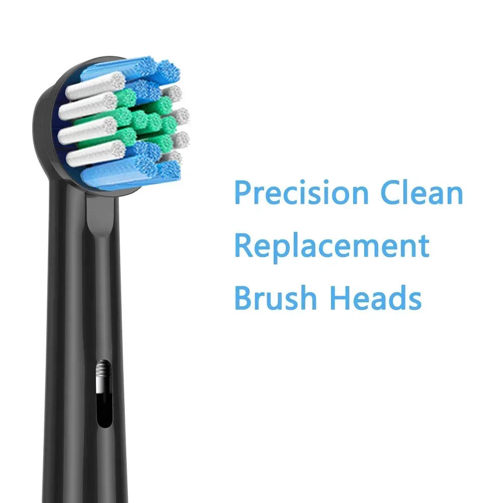 Description Picture 3 of item12PCS Black Replacement Brush Heads For Oral B Electric Toothbrush Advance Power Vitality Precision Clean Pro Health Triumph 3D