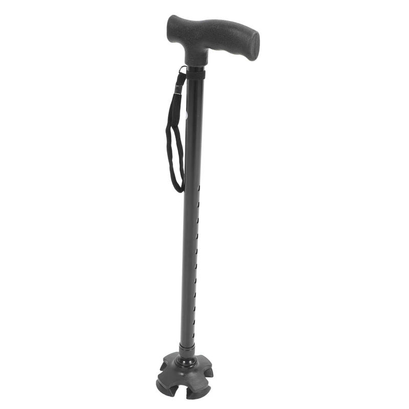 Description Picture 4 of itemCollapsible Telescopic Folding Cane Aluminum Alloy Walking Stick Height Adjustable Elderly Crutch Elder Cane For Mothers Fathers