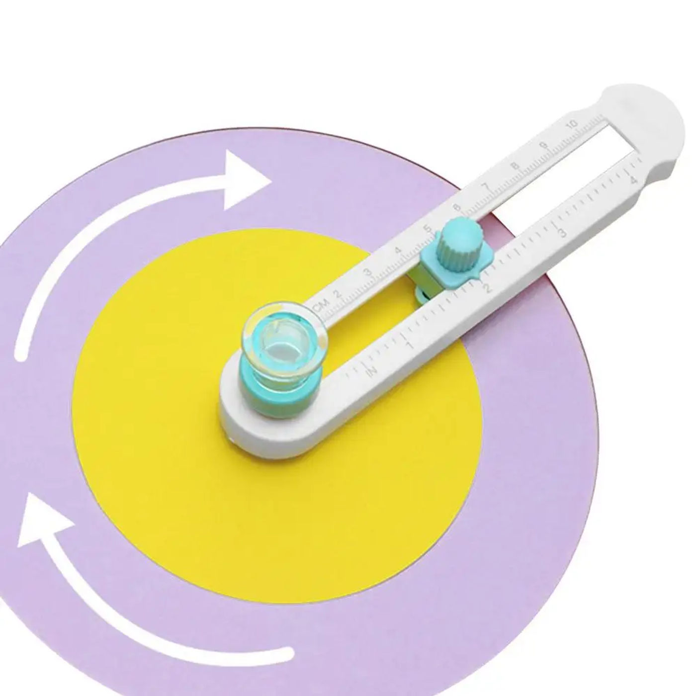 Description Picture 6 of item1PC NEW 360 Adjustable Cutting Round Knife Photo Circle Cutter Scrapbooking Cutters Circular Paper Scrapbooking Cards Cutters