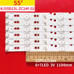 LED Backlight Strip For LT-55N750U LE55H 55A810 AKTV5514 E555BV-FMQR KJ55D13L-ZC14F-04 KJ55D13R-ZC14F-04 JL.D550D1235-195BL-F