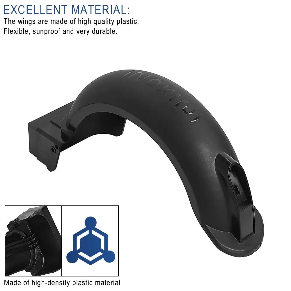 Description Picture 4 of itemRear Mudguard Tyre Wing Tire Mud Guard Splash Board for INOKIM LIGHT 2 Electric Scooter Kickscooter Tail Fender Wheel Cover