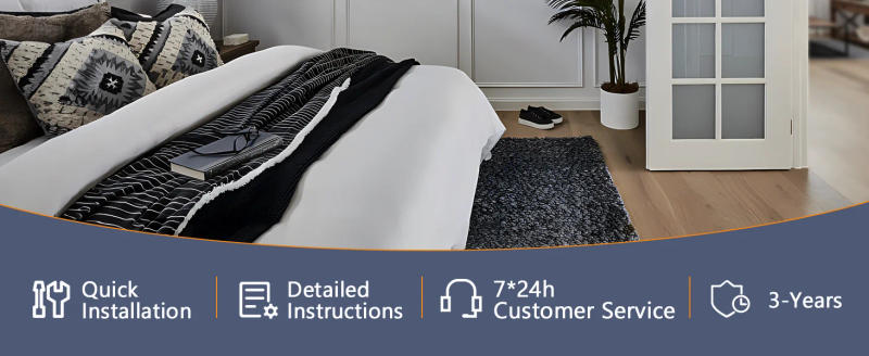 Description Picture 6 of itemSmart Ceiling Fan with Lights and Remote 6 Speeds Dimmable LED Fan Lamp Flush Mount Ceiling Fan  for Bedroom Living Room Kitchen