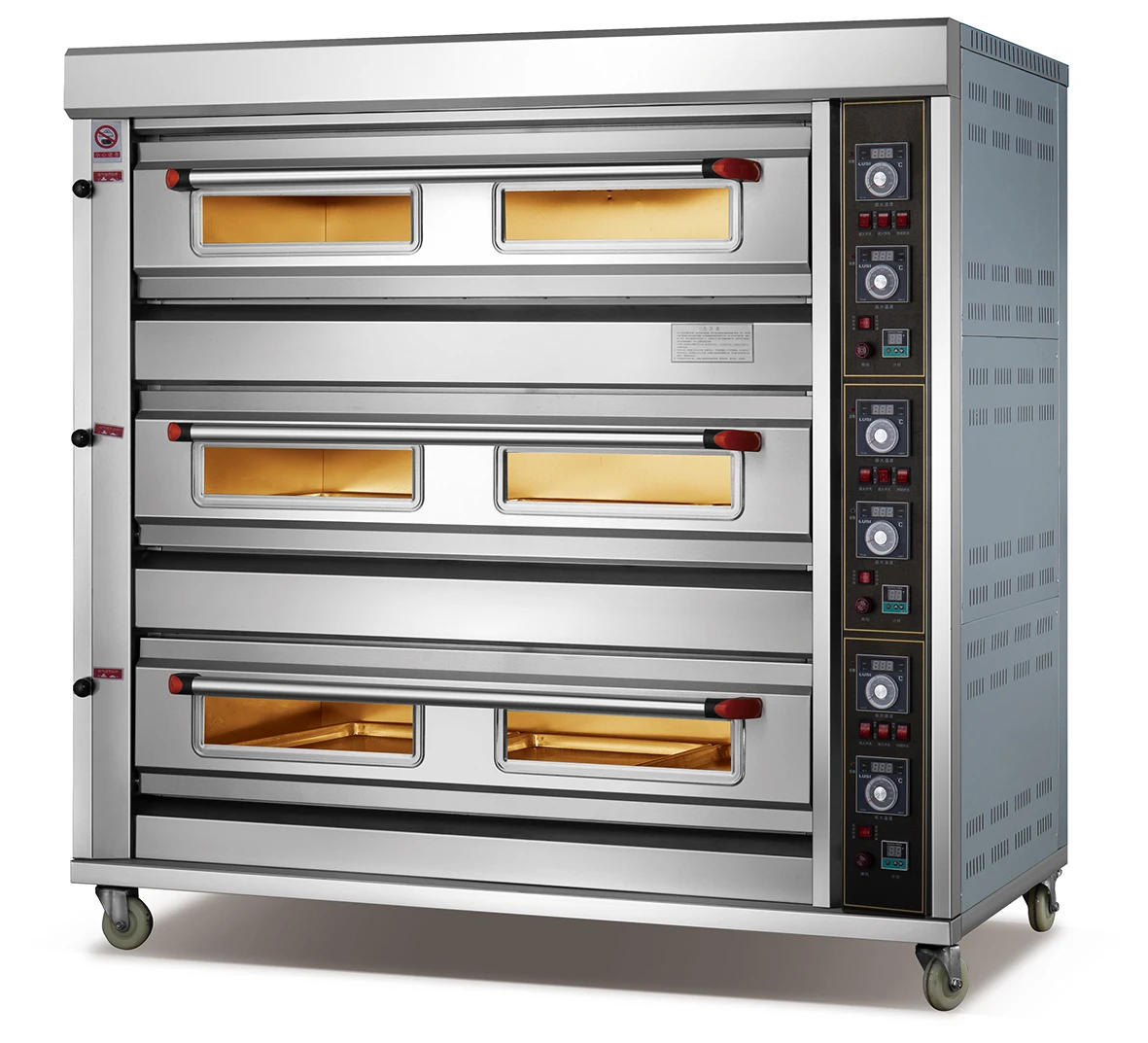 Description Picture 5 of item3 Deck 6 Trays Electric Bread Baking Oven Microwave Oven Bakery Oven