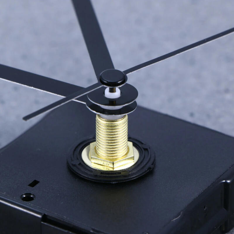 Description Picture 3 of item1set DIY Large Silent Quartz Wall Clock Movement Part Large Long Hands Clock Movement High Torque Wall Clock Accessory Black