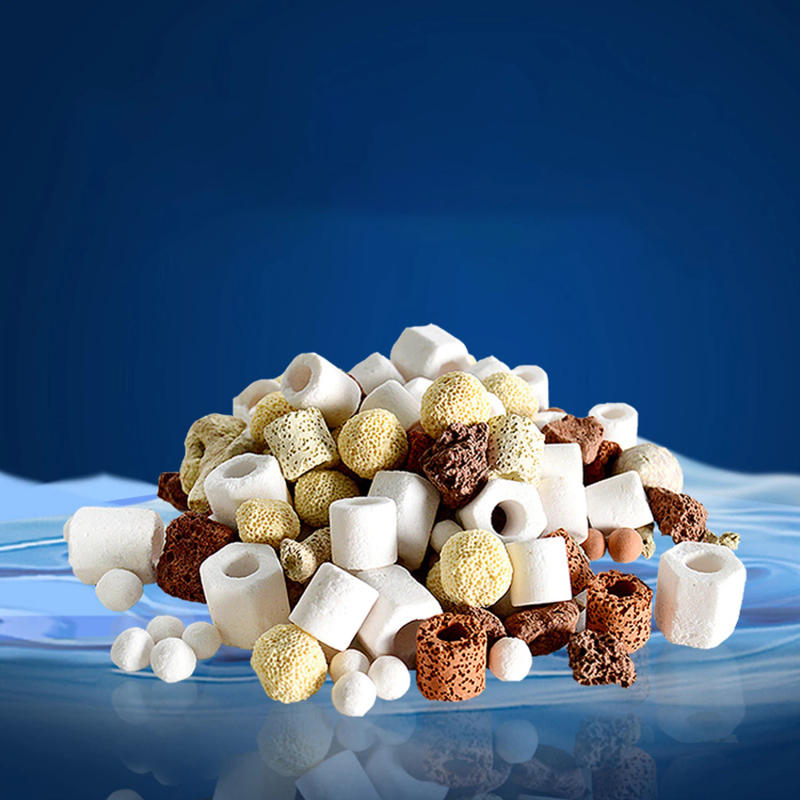 Description Picture 3 of item250g/bag Aquarium Filter Media Activated Carbon Ceramic Ring Aquarium Bio Ball Filter Water Quality Fish Tank Filter Accessories