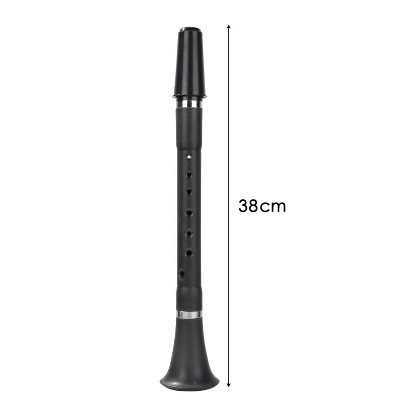 Description Picture 4 of itemMini Bb B Flat Clarinet Pocket Clarionet Woodwind Instrument with Storage Bags for Beginners Practice Musical Instrument