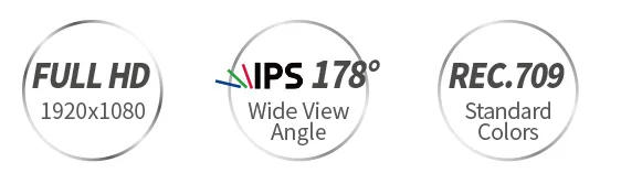 Description Picture 2 of itemSeetec 4K215-9HSD-192-CO 21.5" IPS Full HD 1920x1080 Carry-on Broadcast Monitor with 3G-SDI HDMI AV YPbPr Director Suitcase