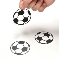 18 x Personalized Football Soccer Ball wall sticker sports boys bedroom art vinyl Wall Sticker For Kids Rooms Nursery Decor