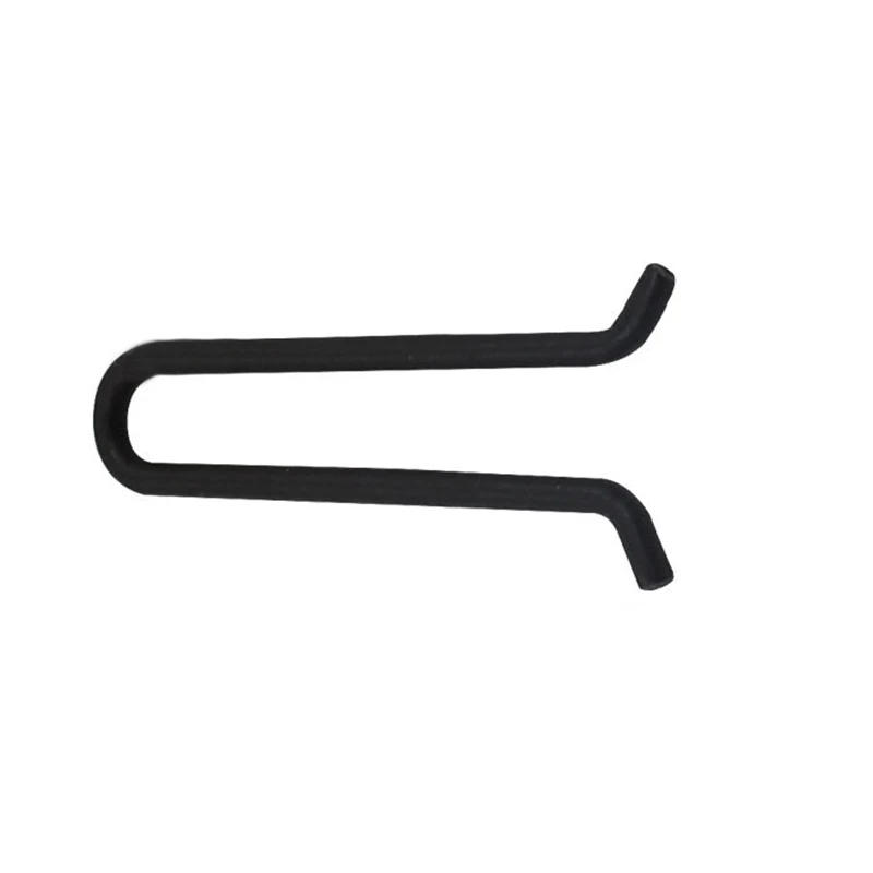 Description Picture 4 of item1000pcs Carp Fishing Tackle Terminal Matt Black Lead Weight Mould Eye Loops Clips Bent Head U-shape Clip Fishing Goods Pesca