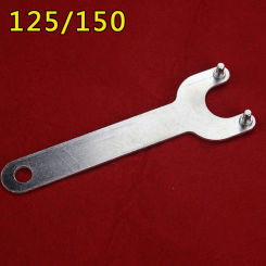 125/150 Portable Grinders Repair Tool For 4-1/2" Pin Width Angle Grinder Wrench Angle Grinder 2 Pin Spanner Key Fit Durable