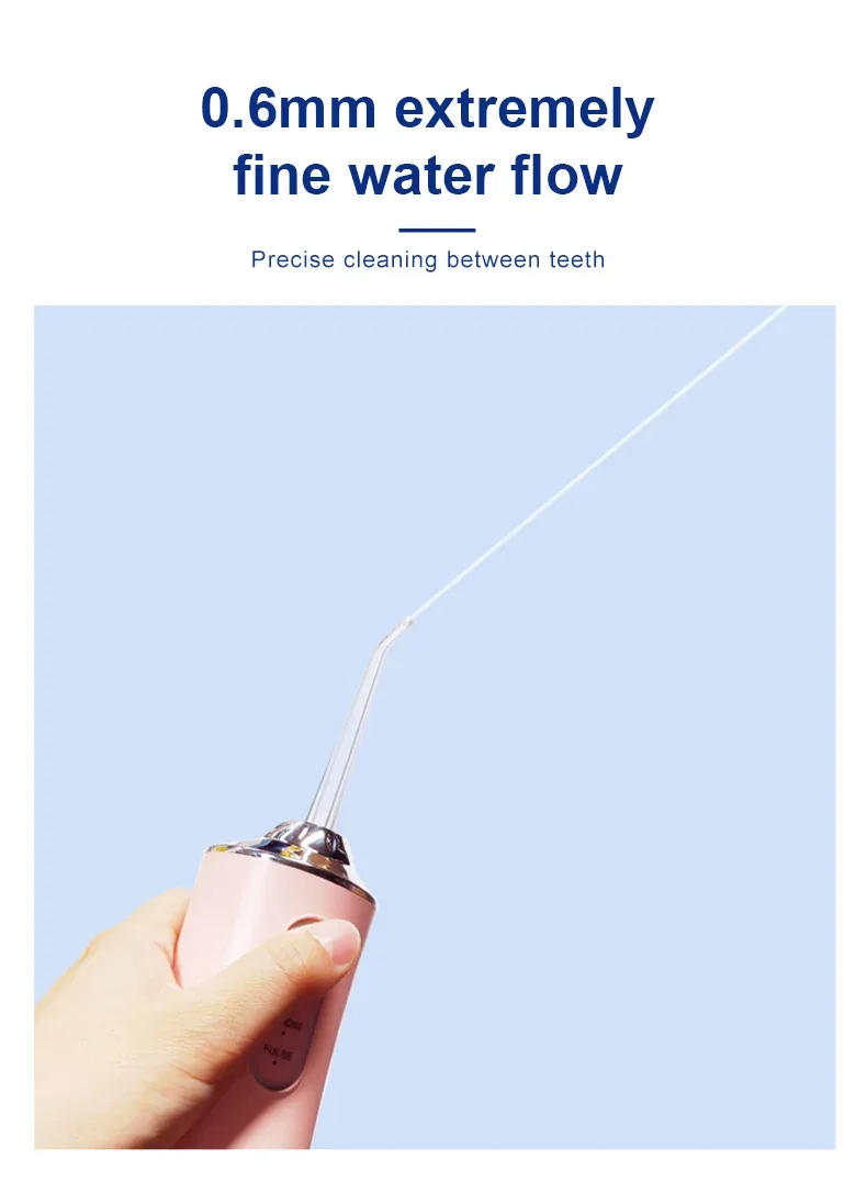 Description Picture 6 of itemNew Electric Portable Oral Irrigator Electric Floss Latest Bestop Water Pick Cordless Flosser Oral Irrigation