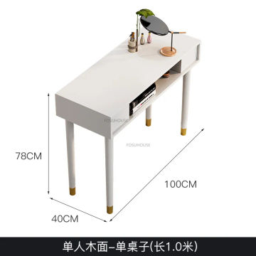 Nordic Tempered Glass Nail Stations for Commercial Furniture Manicure Tables Light Luxury Manicure Store Upscale Ins Nail Table