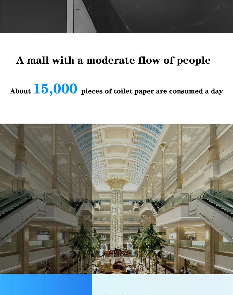 Description Picture 4 of itemAutomatic Hand Dryers High Speed Blow Dryer Smart Induction Wall Mounted Induction Intelligent Dryers Machine for Bathroom