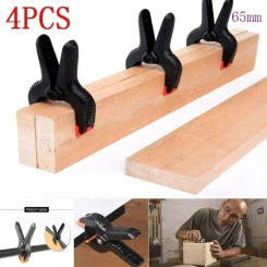 4PCS Plastic Nylon Spring Clamp 65mm Phone Tablet LCD Digitizer Screen Fastening Clamp Non-slip Handle Repair Tool