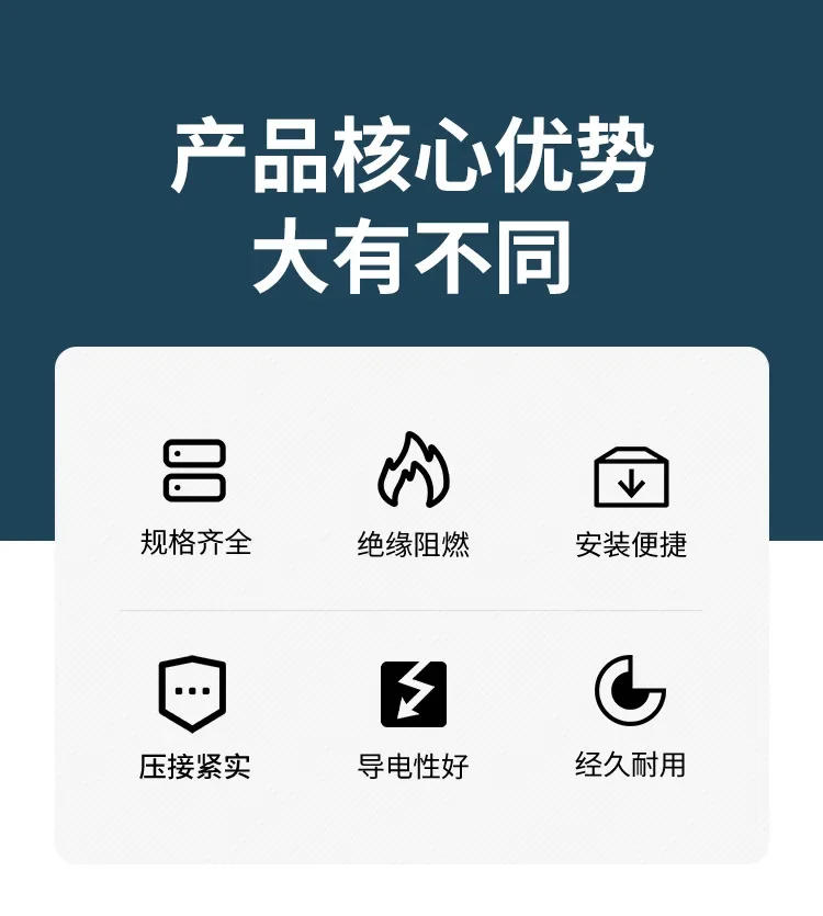 Description Picture 3 of item400A Battery Power Connector New Energy Storage Inverter RV Lithium Battery Terminal 120-300A Square Through Wall Terminal Block