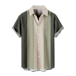 Men's Casual Shirt Hawaiian Shirt Men Summer 3d Print Casual Short Sleeved Shirt For Men Clothing Breathable Shirts