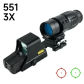 551 and 3X