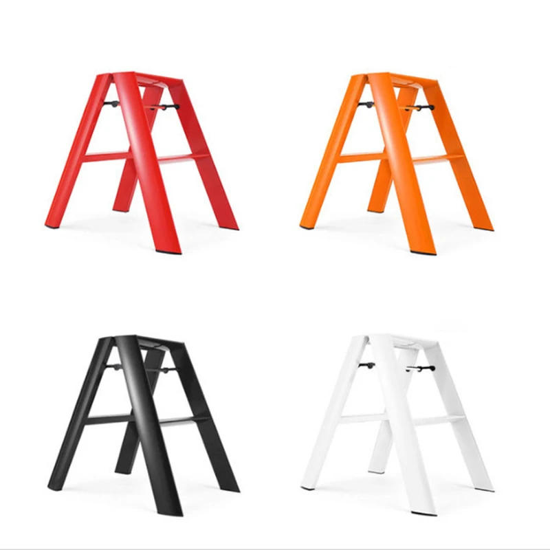 Description Picture 3 of itemPortable Step Ladders Aluminum Alloy Folding Step Stools Small Foldable Herringbone Ladder Multifunctional Home Furnitures
