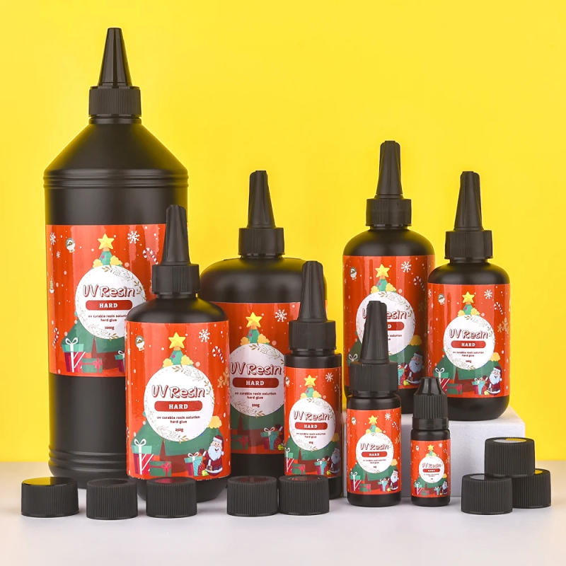 Description Picture 2 of itemUV Resin Glue Christmas Resin Jewelry Making Supplies Transparent Epoxy Resin UV Glue Ultraviolet Curing Quick Drying Adhesive