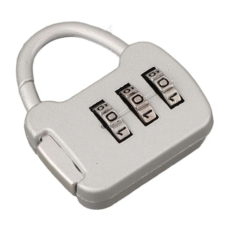 Description Picture 3 of itemCompact Cabinet Trolley Case Purple Red Silver Zinc Alloy Blue Combination Lock 42X35X12mm Color Password Padlock