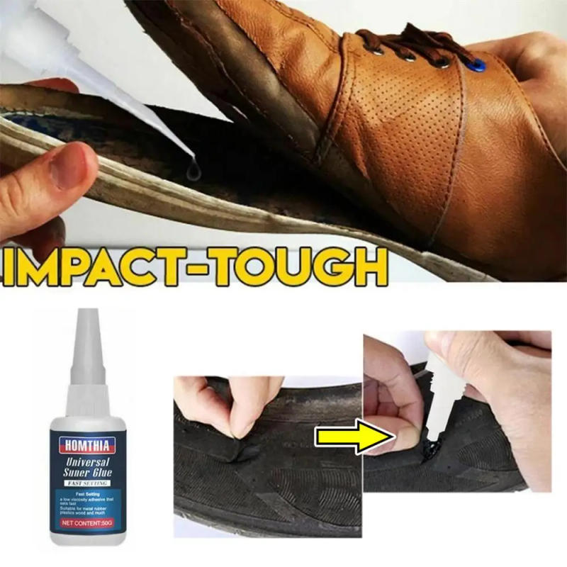 Description Picture 5 of itemUniversal Super Glue Fast Super Strong Shoe-Repairing Adhesive Universal Waterproof Strong Shoe Leather Repair Glue Sealers