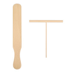 Spreader Turner Spatula Kitchen Utensils Gear Cooking Tool Crepe Maker Pancakes Bamboo