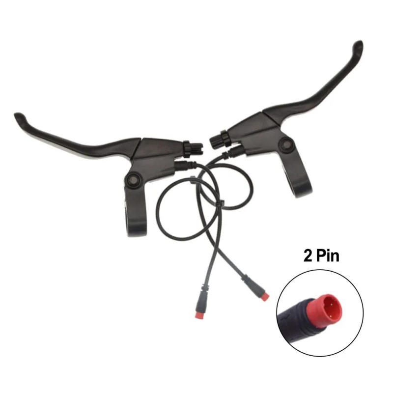 Description Picture 4 of itemEbike Power Cut-Off Brake Levers 2pin Waterproof Brake Lever For Electric Bike Scooter Electric Bicycle Accessories