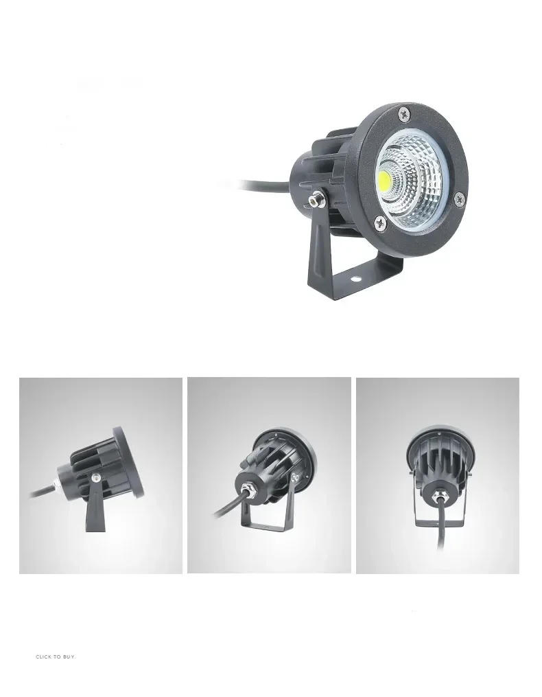 Description Picture 4 of itemLED Garden Lights Outdoor LED Waterprof Lawn Lamp 220V110V 2700K 5W Landscape Spike Bulb IP65 Light Garden Path Spotlights 12V