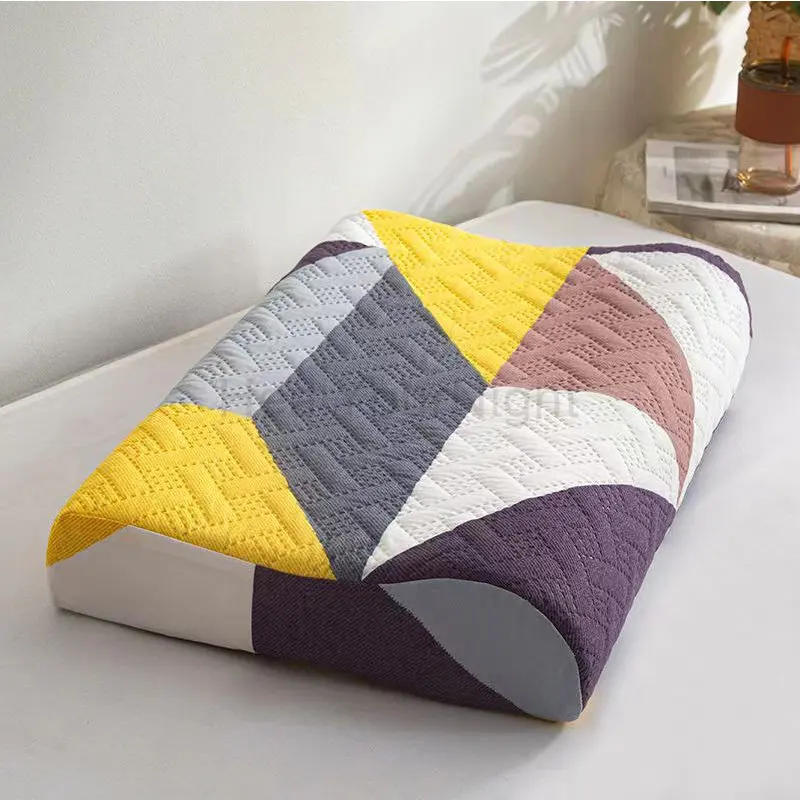 Description Picture 6 of item1Pcs Pillowcase for Latex Pillow 30x50cm/40x60cm Adult Children Latex Pillow Case Cover Nordic Printed Sleeping Pillow Cover