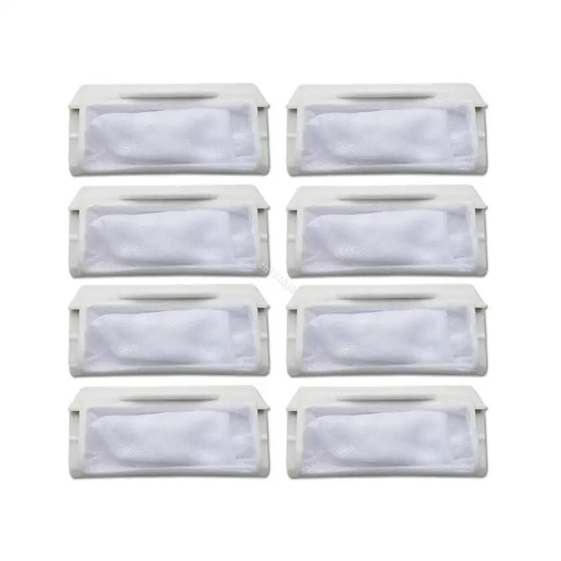 Description Picture 2 of item8Pcs Multipurpose Washing Machine Filter Bag Washer Protection Parts Household Appliance Component for Daily Use 517C