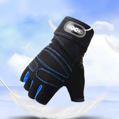 Dumbbell Gloves for Men Women Weightlifting Crossfit Bodybuilding Workout Sport Gym Training Gloves Non-slip Wrist Protector