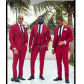 Red 3 Pieces suit