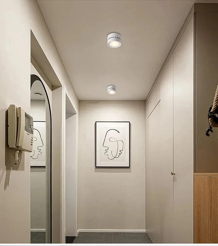 Description Picture 5 of itemSpot LED Downlight Foldable Ceiling Light Led Spotlight 7W 12W 15W Surface Mounted Aluminum Ceiling Spots Lamp For Home Business