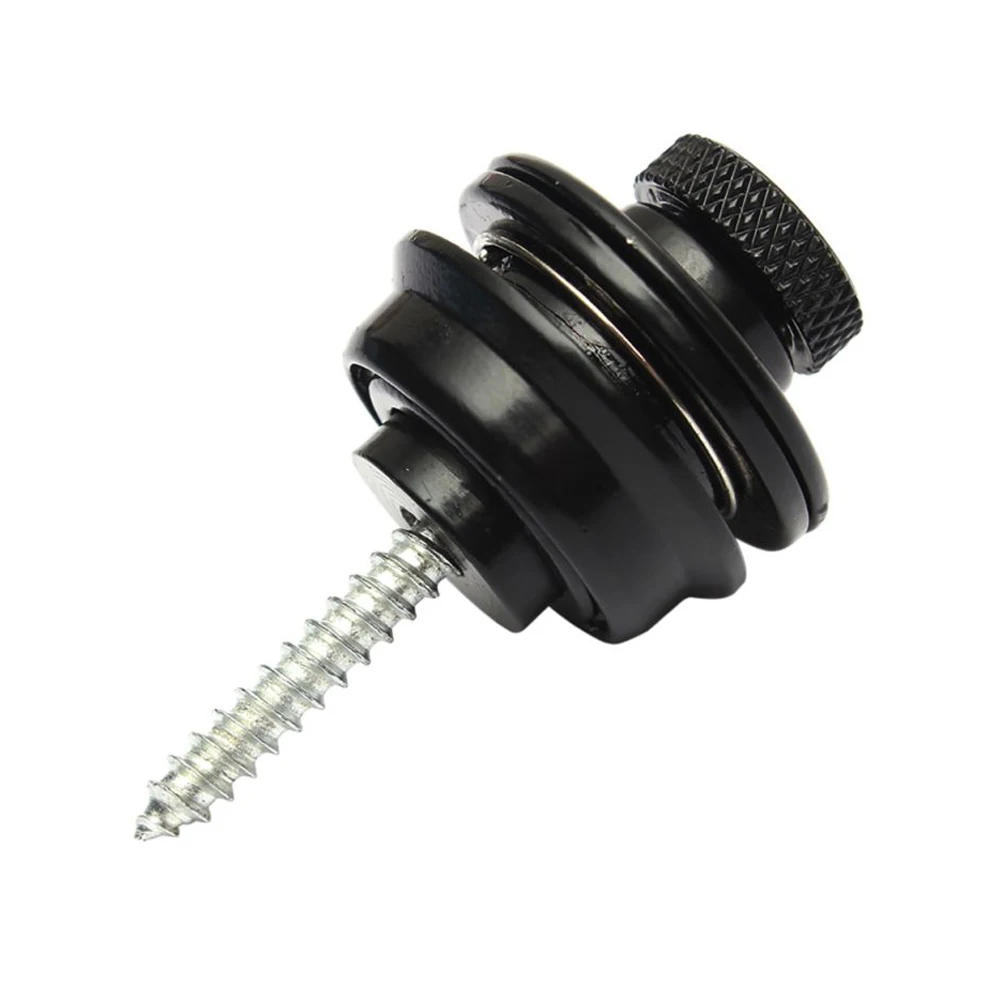 Description Picture 3 of item1pcs Guitar Strap Lock Straplock Button for All Acoustic Electric Bass Guitar Strap Guitarra Easy Fix Remove Screw Accessories