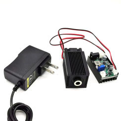 Focusable Long-time Working 850nm 1W 1000mw IR Infrared Dot/Line Laser Diode Module 12V W/ Fan Cooling TTL 33X50mm