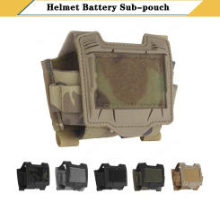 Fast Helmet Rear Pouch Agilit Style Battery Pouches Weight Bag NVG Night Vision Battery Sub-pouch Tactical OPS-CORE Helmet Cover