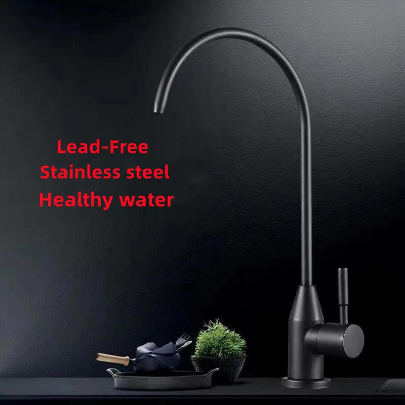 Description Picture 2 of itemWater Filter Purifier Faucet, Lead-Free Stainless Steel Faucet Water Easy to Install Filtration System Kitchen Faucet 