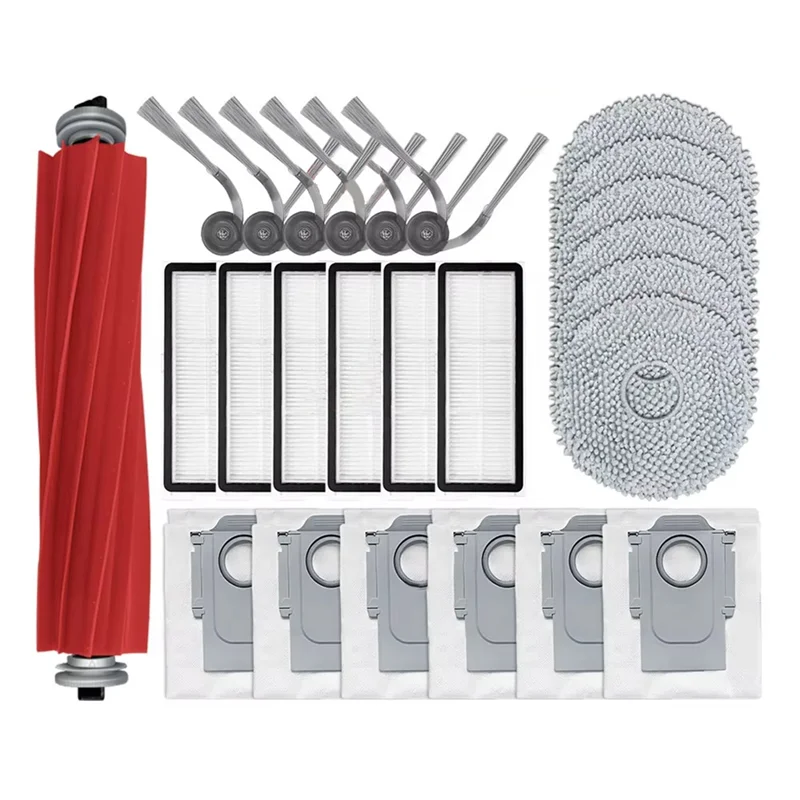 Description Picture 4 of itemB89B-Spare Parts Accessories Replacement Hepa Filter Main Side Brush Mop Pad For Roborock QR798 QV35A