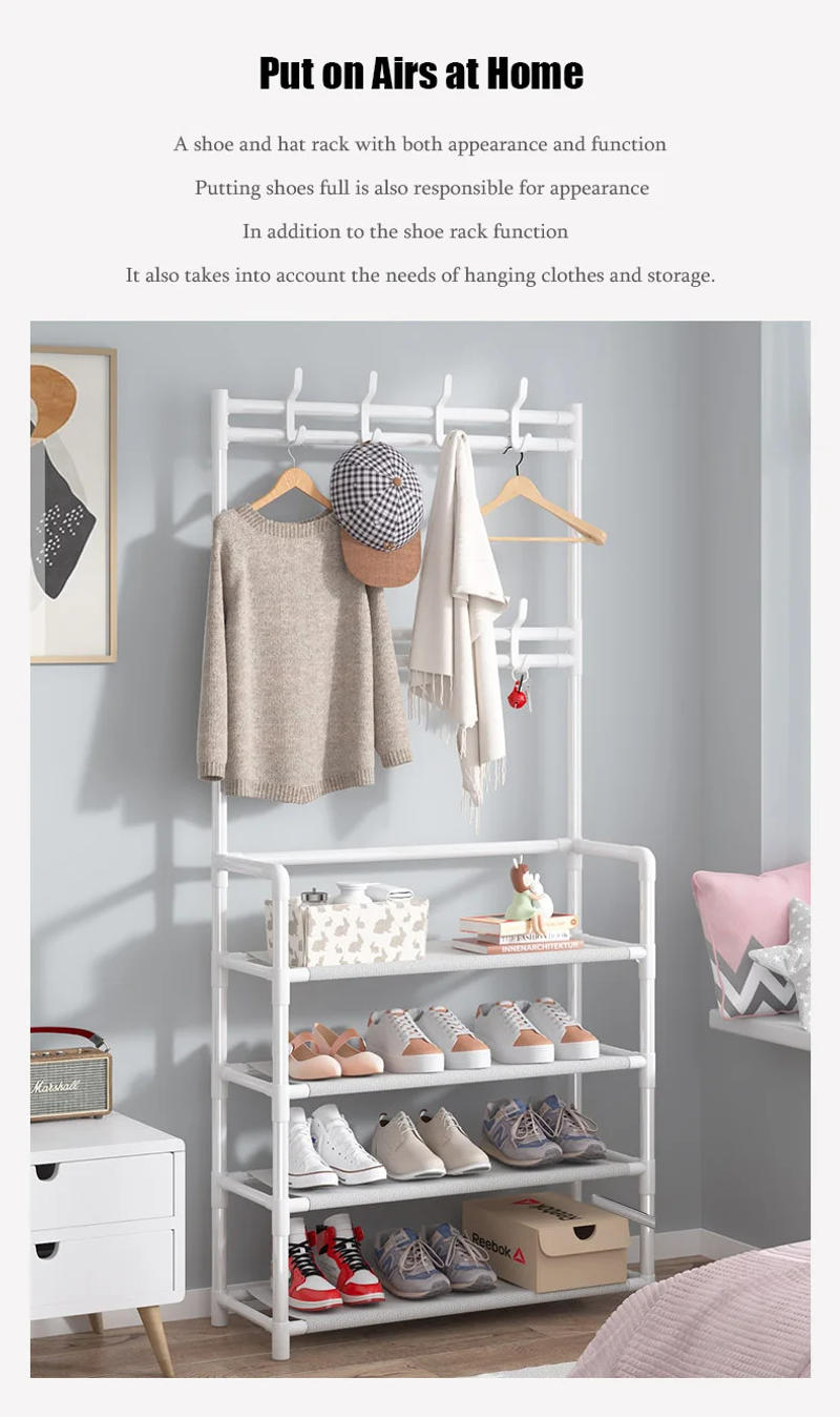 Description Picture 3 of itemCoat Racks for Wall Tissue Hanger Sofas for Living Room Cabinets Headboards Beliefs Folding Wardrobe With Commodes