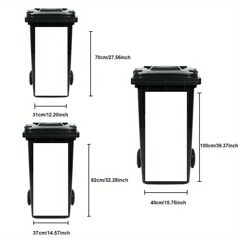 Description Picture 5 of itemCute Animal Outdoor Trash Can Decoration Self-adhesive Waterproof Stickers Litter Bins Renovation Cover Decal Garbage Bin Mural