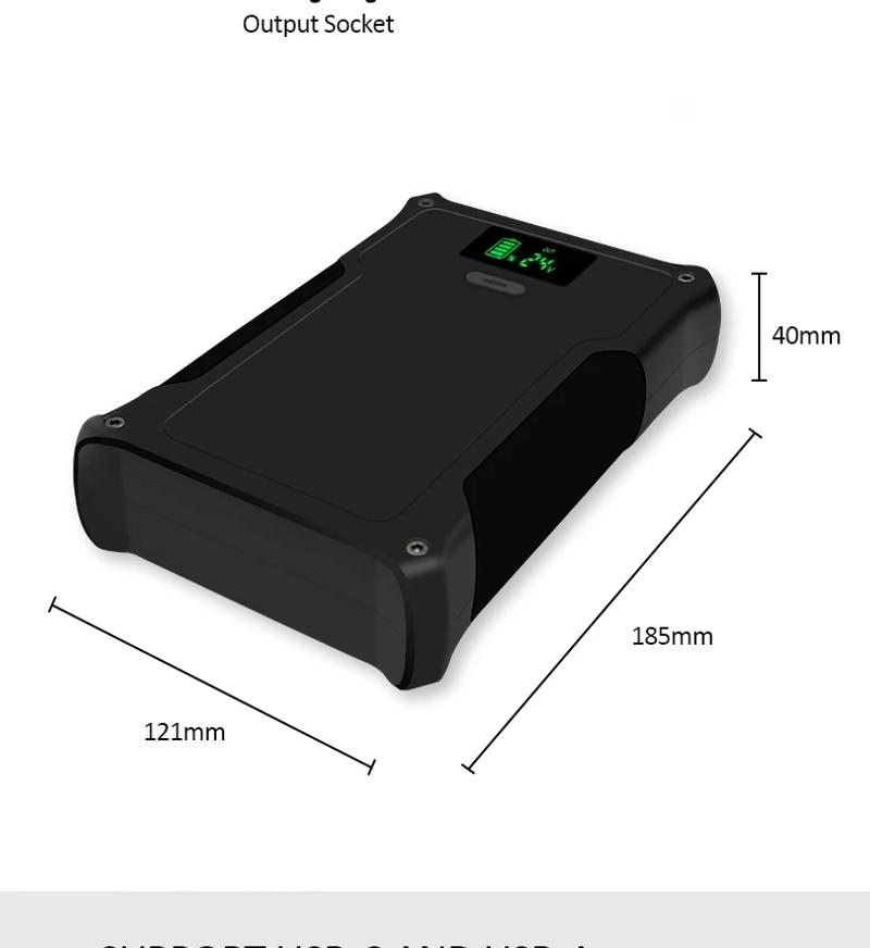 Description Picture 6 of item38000mAh USB C 60W Laptop CPAP Battery Backup Power Bank for ResMed S9/ AirSense Laptop Macbook pro air HP dell Lenovo XPS