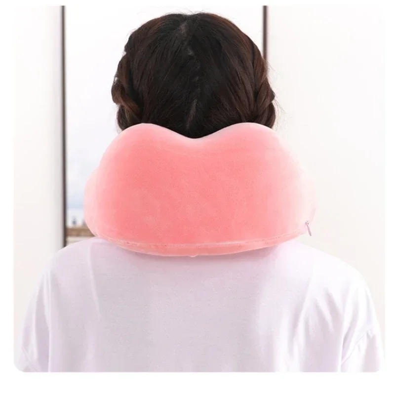 Description Picture 6 of itemU Shaped Memory Foam Neck Pillows Soft Travel Pillow Massage Neck Pillow Sleeping Airplane Pillow Cervical Healthcare Bedding