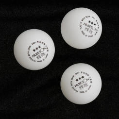 3 Pieces Professional 3-Star 40+mm White Pong Balls New ABS Material Table Tennis Balls for Training Game Match
