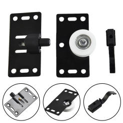 Door Rollers Stainless Steel Pulley Heavy Duty Sliding Door Wheels Pulleys Rollers Runners For Cupboard Cabinet Funiture Access