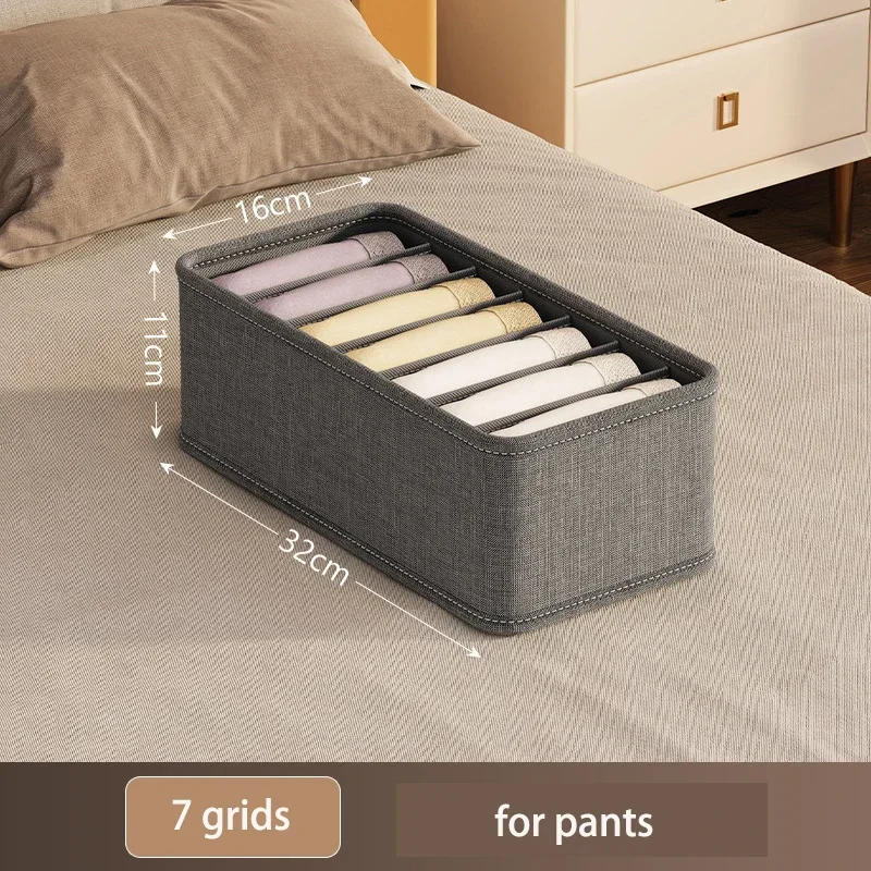 Description Picture 4 of itemCloset Organizer Underwear Drawer Organizer Socks Bra Clothing Storage Box Wardrobe Organizer Clothes Cabinet Drawer Organizers