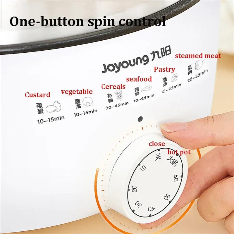 Description Picture 6 of itemHousehold Electric Steamer for Food Steamer Multi-functional Three-layer Stainless Steel Large-capacity Vegetable Steam Cooker