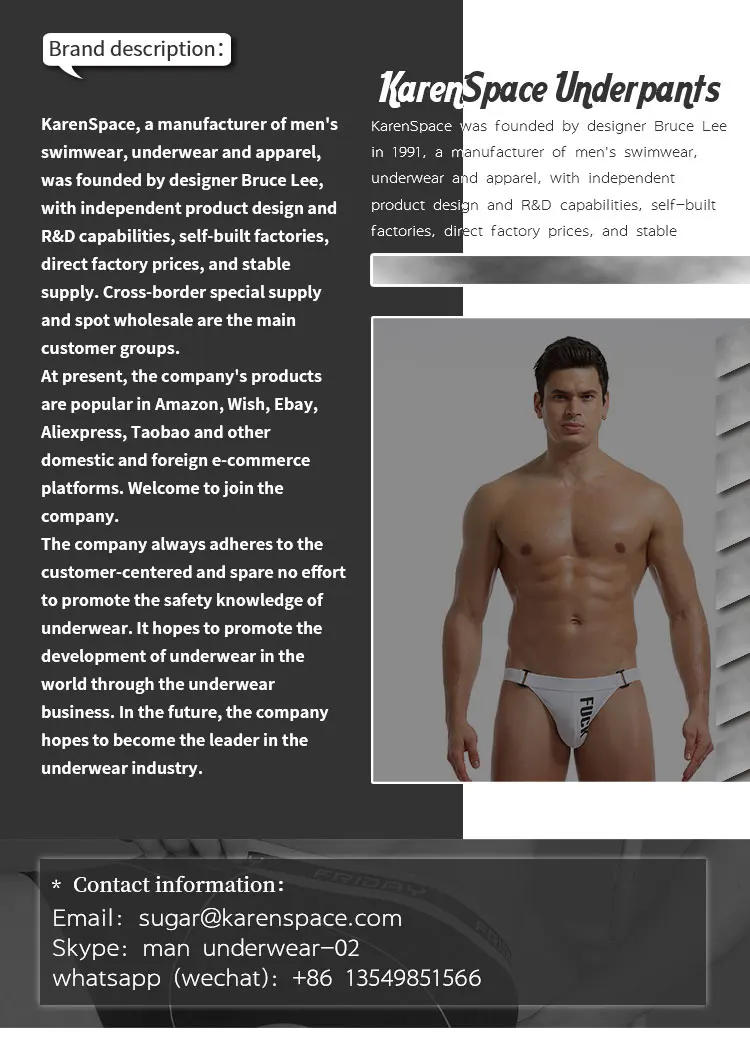 Description Picture 3 of itemMen's Sexy Jockstrap Gay Slip Backless Thongs Homme Srting Underwear Men Pouch Cuecas Man Cotton Panties Underpants
