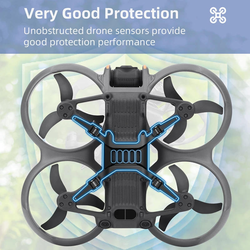 Description Picture 5 of itemFoldable Landing Gear for DJI Avata 2 Drone Gimbal Protection Light Heighten Feet Extended Kit for Avata2 Drone Accessories